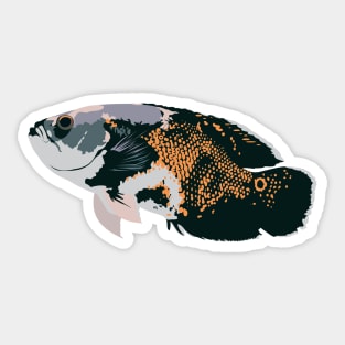 Oscar Fish Sticker